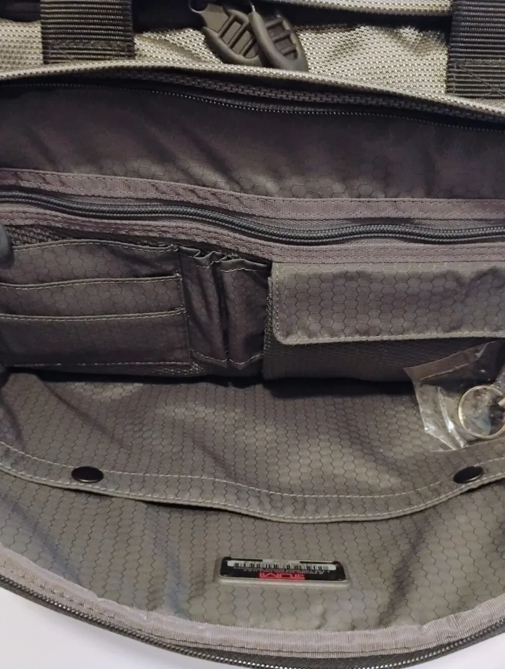 Tumi durable gray